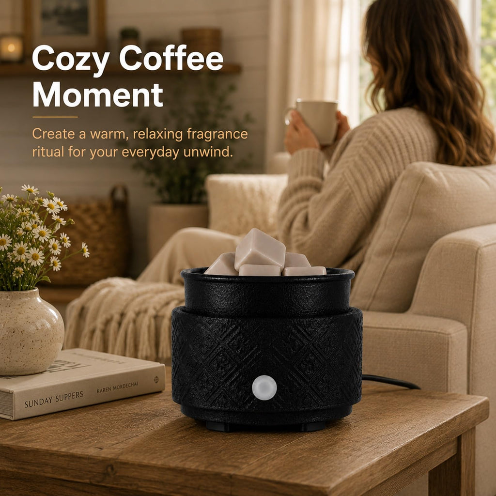 Ceramic Wax Melt Warmer for Scented Wax Melts 3-in-1 Electric