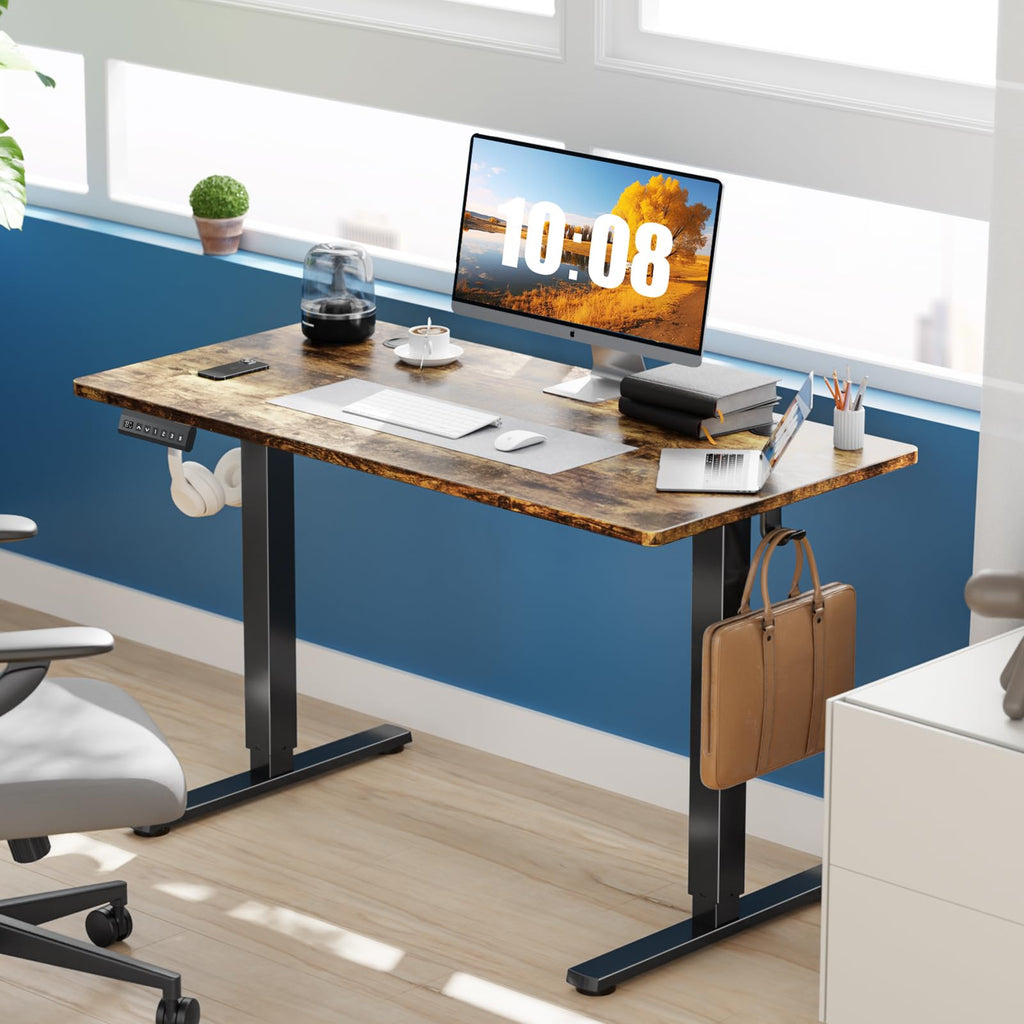 40 Inch Electric Standing Desk, Adjustable Height, Memory Desk