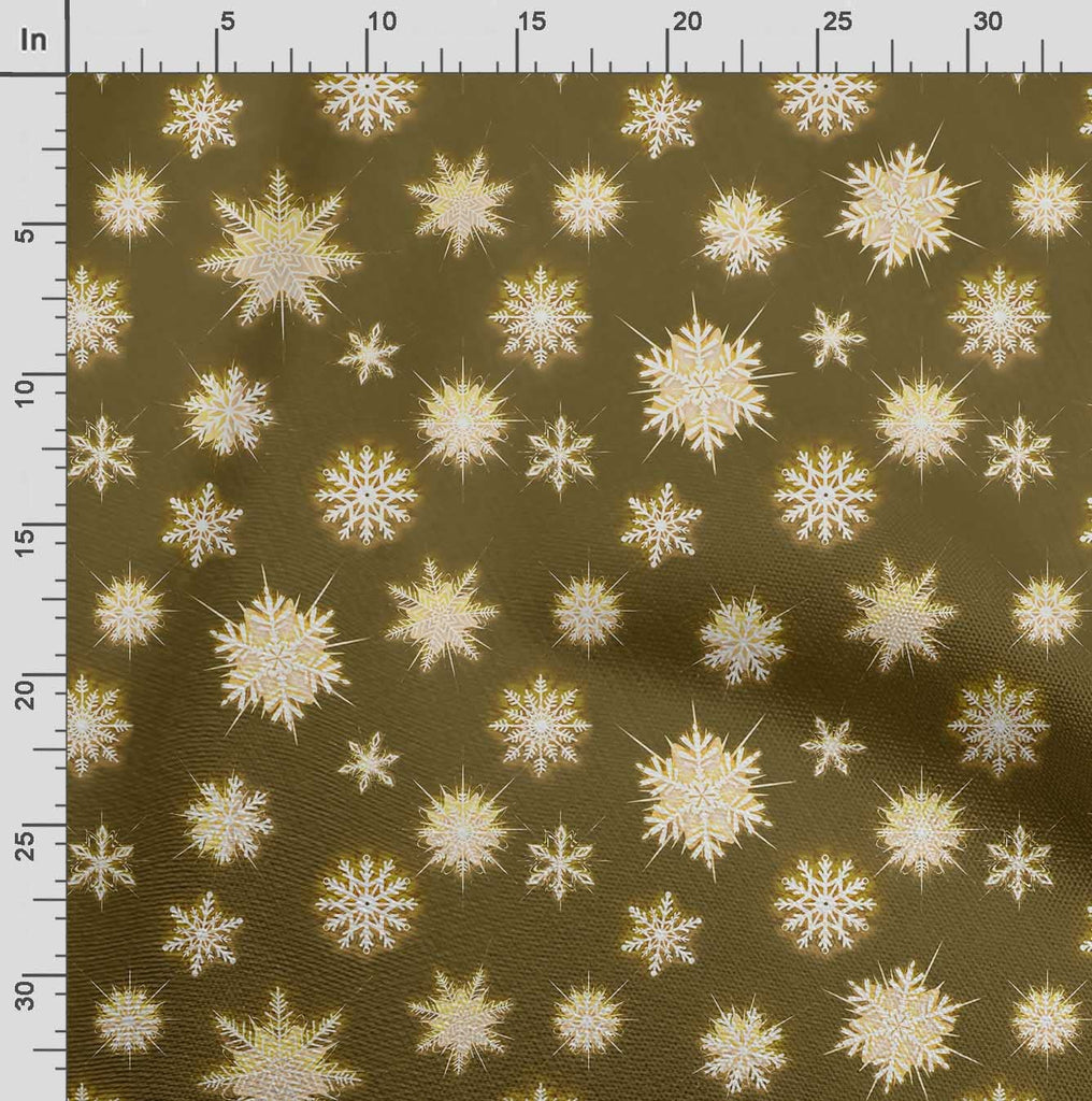 Printed Cotton Jersey Fabric - Star Design - Navy Blue - 58 Inch Wide Stretchable Knit Material by The Yard for