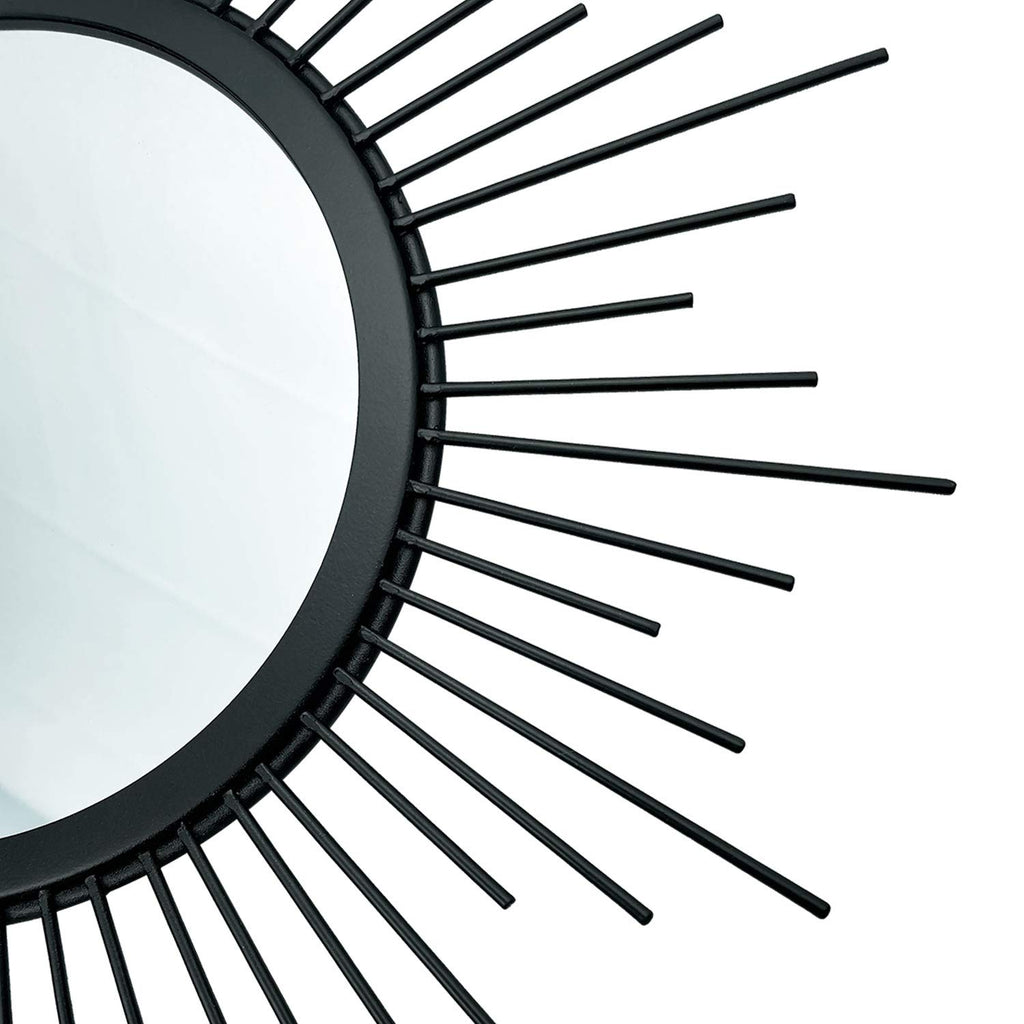 3 Pack Metal Mirror for Wall Cute Sunburst Wall Mirror Home Decor Accent