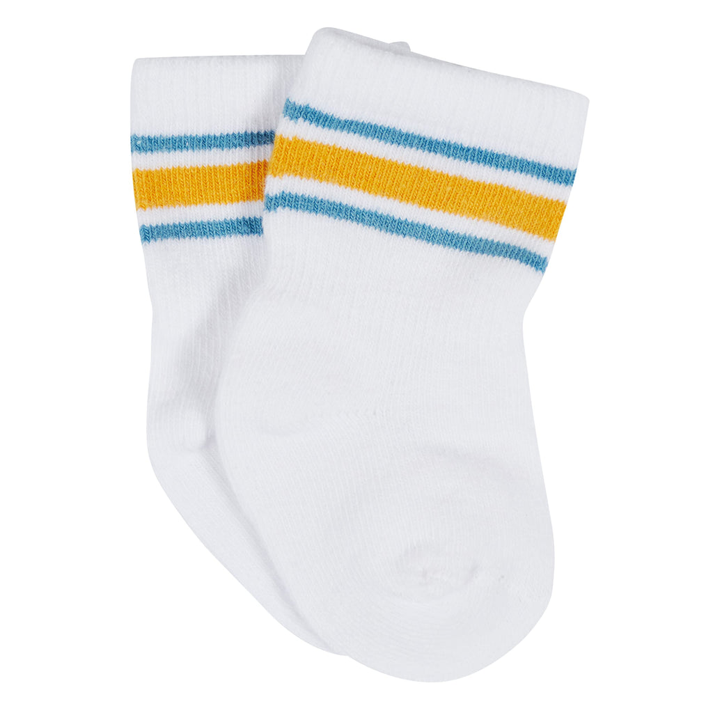 Unisex Baby 12-Pair Bootie Socks Truck
