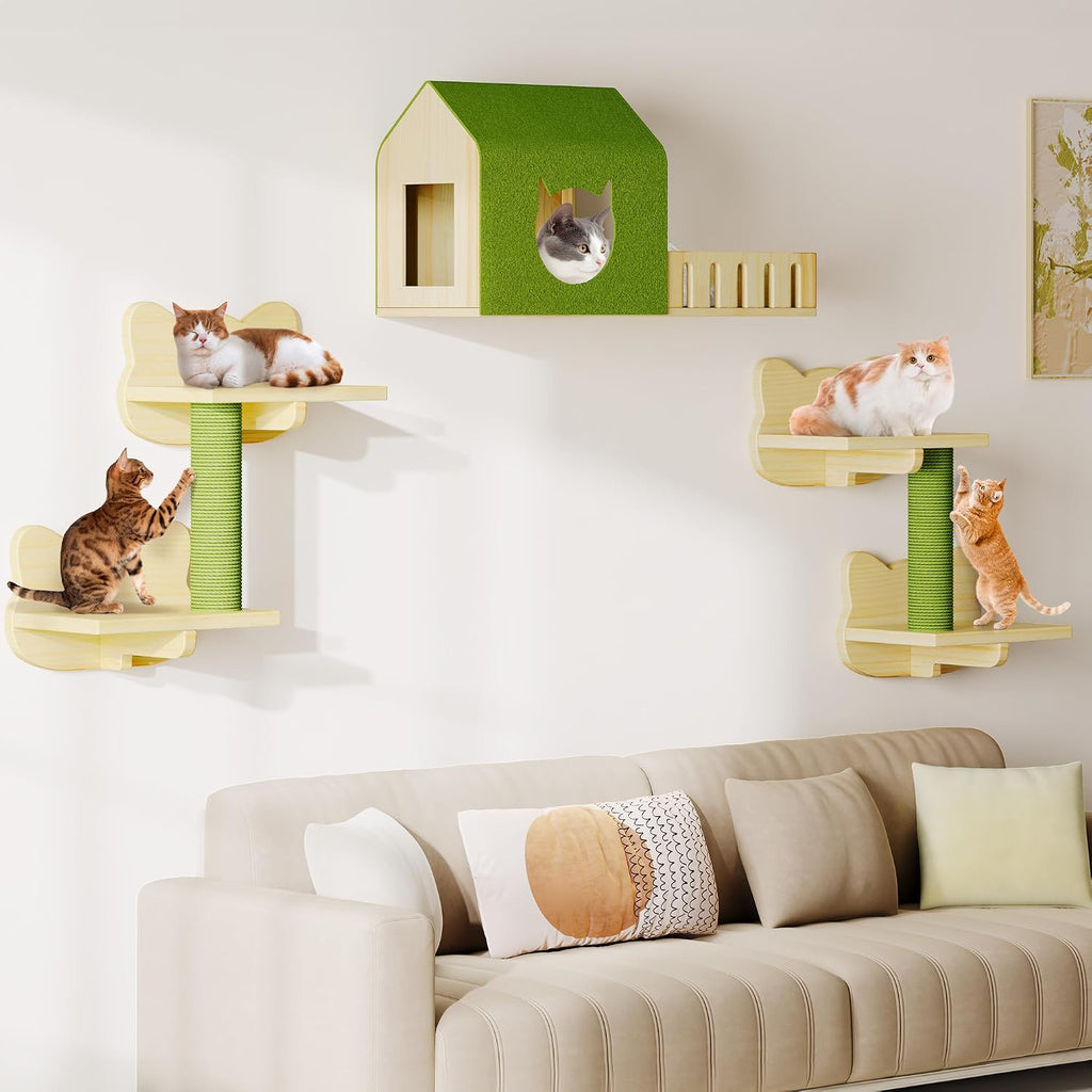 Cat Wall Shelves and Perches for Wall
