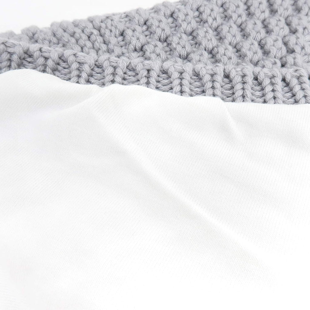 Baby Winter Bonnet Cotton Lined Pixie Knit Hat