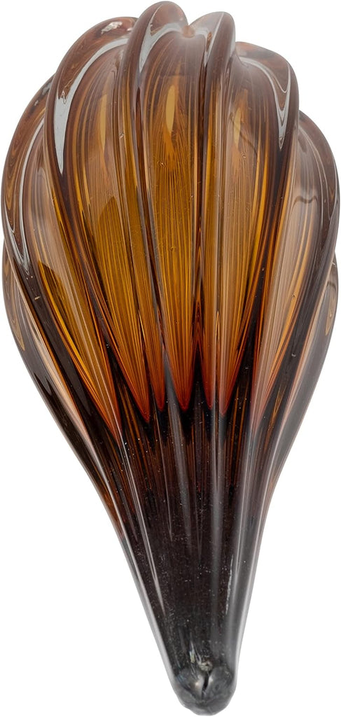 Glass Teardrop Sculpture Decor and Bathroom - Figurine Ornaments Desk, Entryway, and Living Room - Decorative Accent