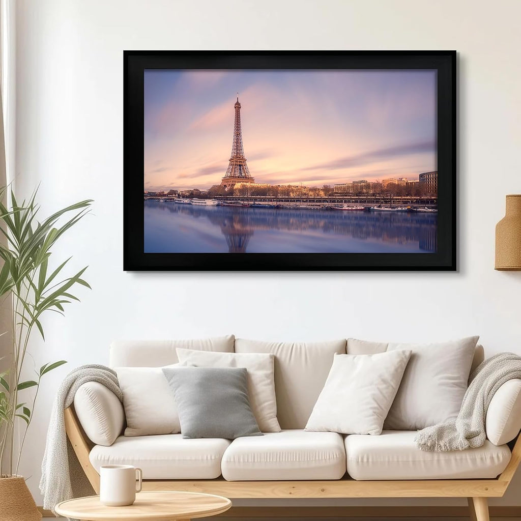 24x36 Picture Frame Black Set of 6, Display Pictures 24x36 Without Mat for Wall Mounting, Wall Gallery Poster Frames