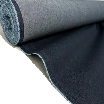 3-Yard 9 oz Navy Blue Denim Fabric for Sewing, Crafting | Medium-Weight Denim Fabric | Jean Material | Blue Jean