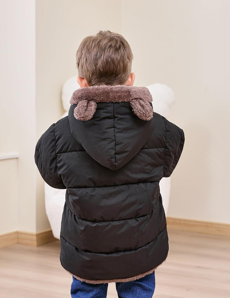 6M- Baby Toddler Winter Coat Boys Girls Puffer Jacket with Hood