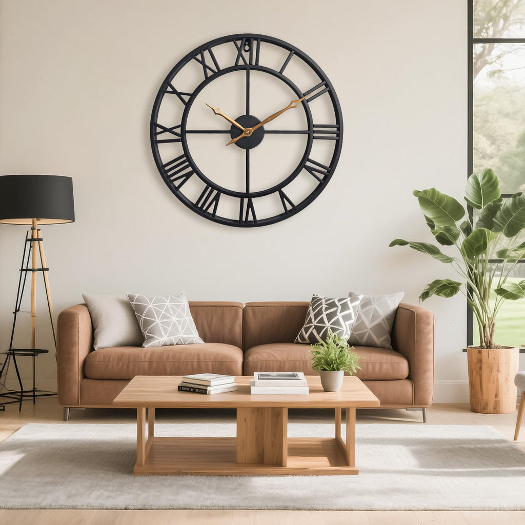 30 Inch Roman Numerals Large Wall Clocks Decor