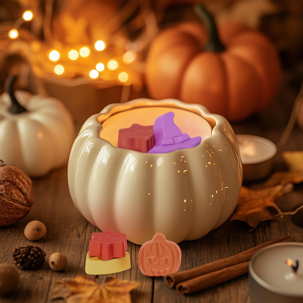 Halloween Scented Wax Melts, Fall Soy Wax Cubes for Wax Melt Warmer