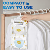 Moisture Absorbers, Hanging Closet Dehumidifier Bags, Humidity Packs, Desiccant