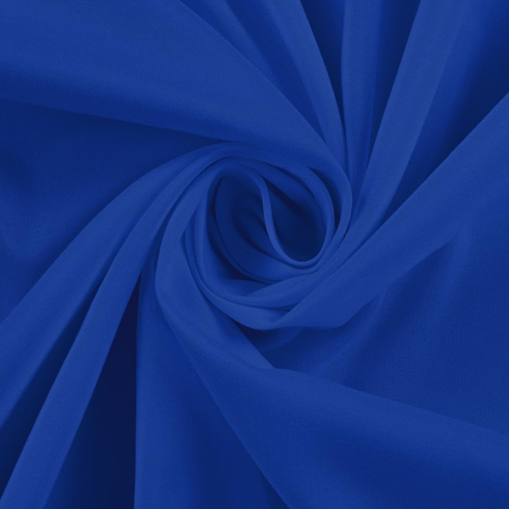 10 Packs 90 Inch Royal Blue Round Polyester Tablecloths