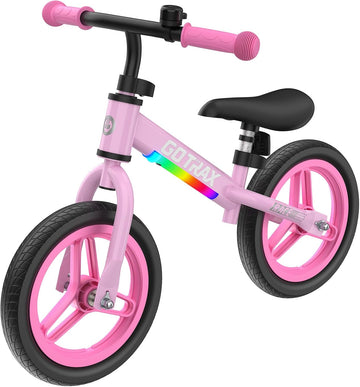 KS12 Toddler Balance Bike, 12" No-Pedal Bike for Boys&Girls Ages 2-5