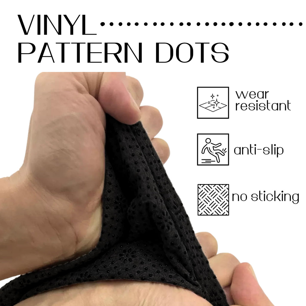 72х80 Inch Black Final Backing Cloth Vinyl Primary Tufting Cloth Backing Fabric Non Slip Fabric Antislip Tufting