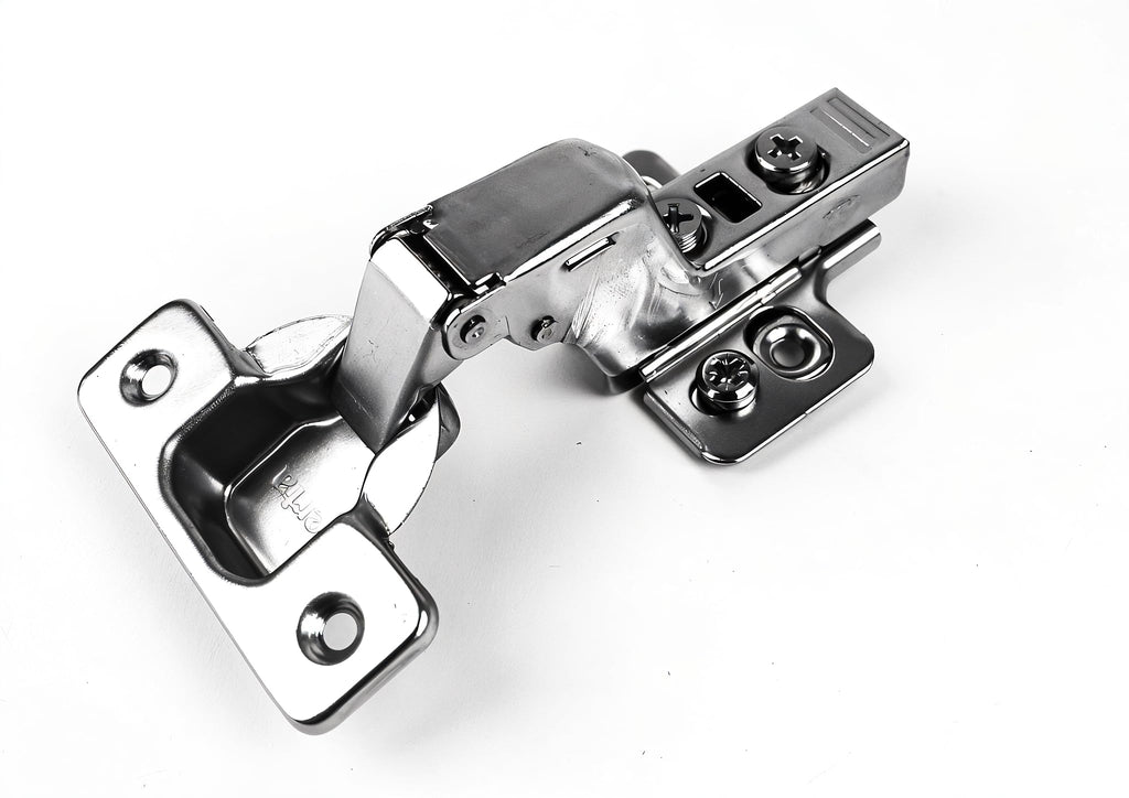 2-Pack Inset Soft Close Frameless Hinges, 110 Degree 6-Ways 3-Cam Adjustment Concealed Kitchen Cabinet Hinges