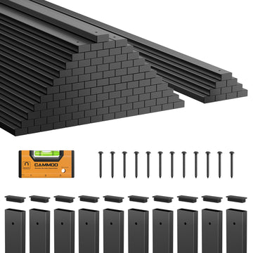 110 Pcs 26"Rectangular Deck Balusters, Straight Spindles Railing Kit