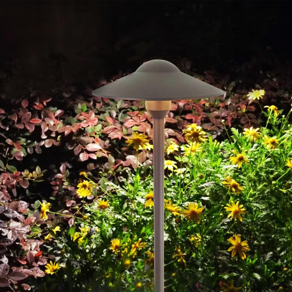 Low Voltage Path Lighting Cast Aluminum Construction Outdoor