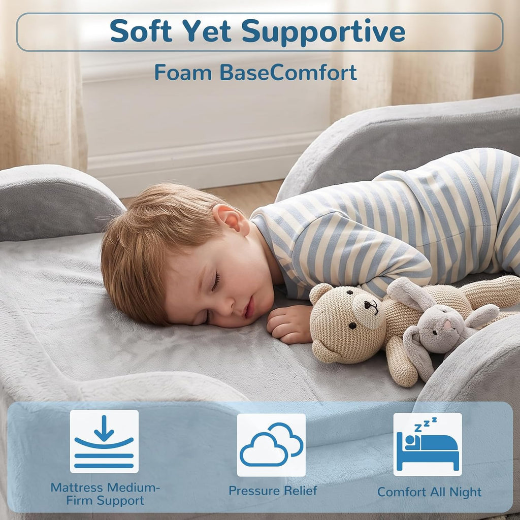 Toddler Floor Bed, No Assembly Needed Toddler Bed