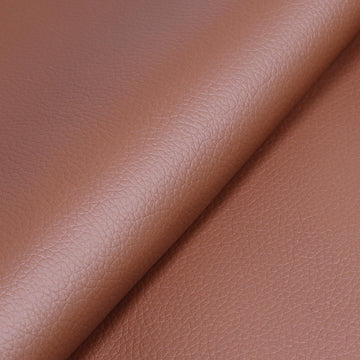 Vinyl Upholstery Fabric, Marine Vinyl Faux Leather for Chair, Sofa, Boat Repair (Brown, 75inchx55inch)