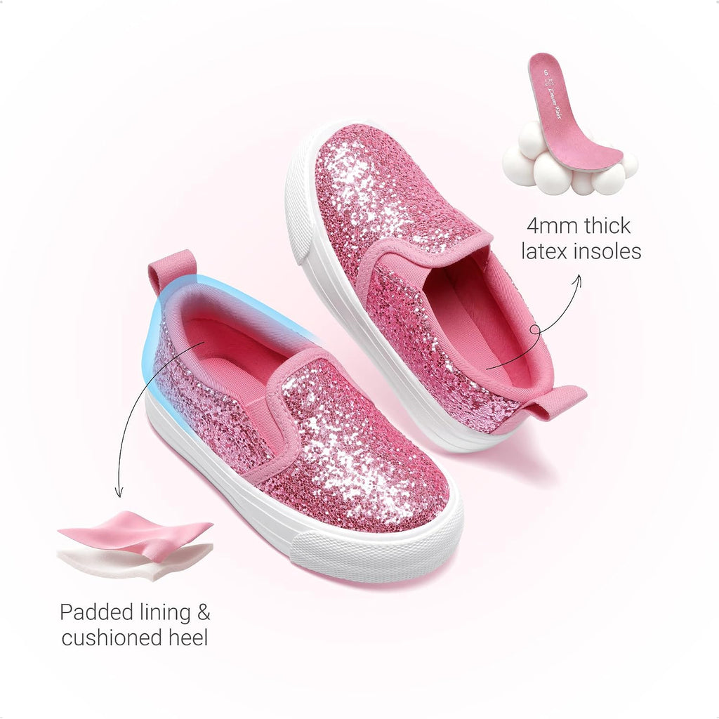 Sneakers Glitter Slip-On
