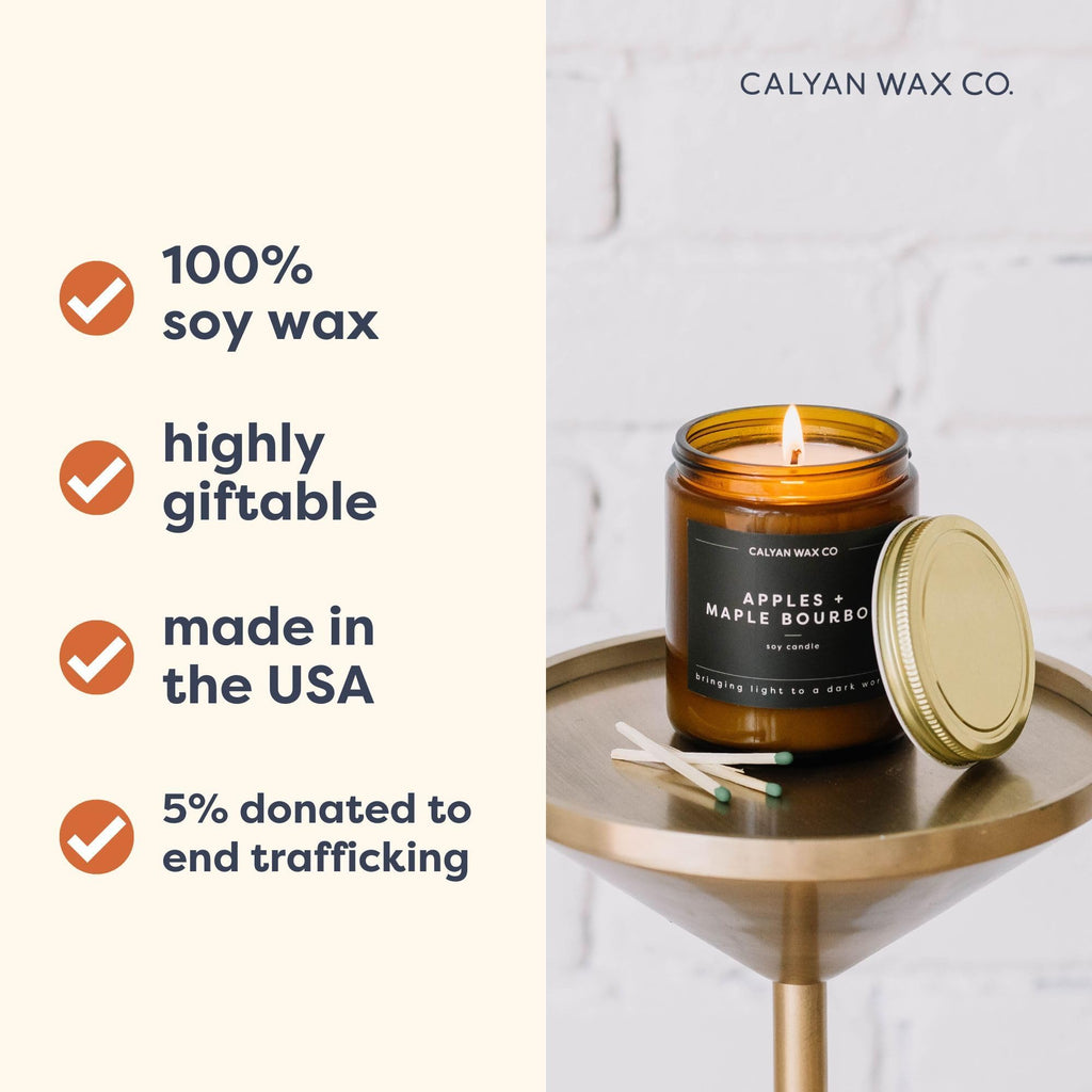 Evergreen & Eucalyptus Scented Candle - 57 Hour Burn