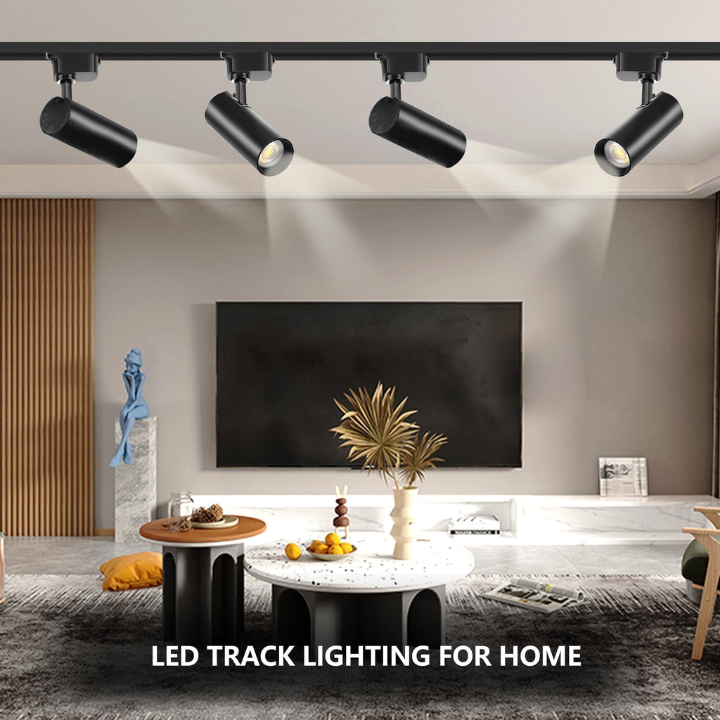 Plug in LED Track Light Kit H Type Ceiling Spotlight Fixture