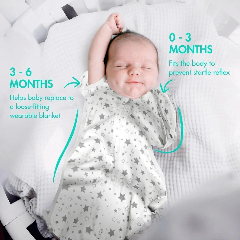 Pack Baby Swaddle, Arms Up Swaddle for Newborns