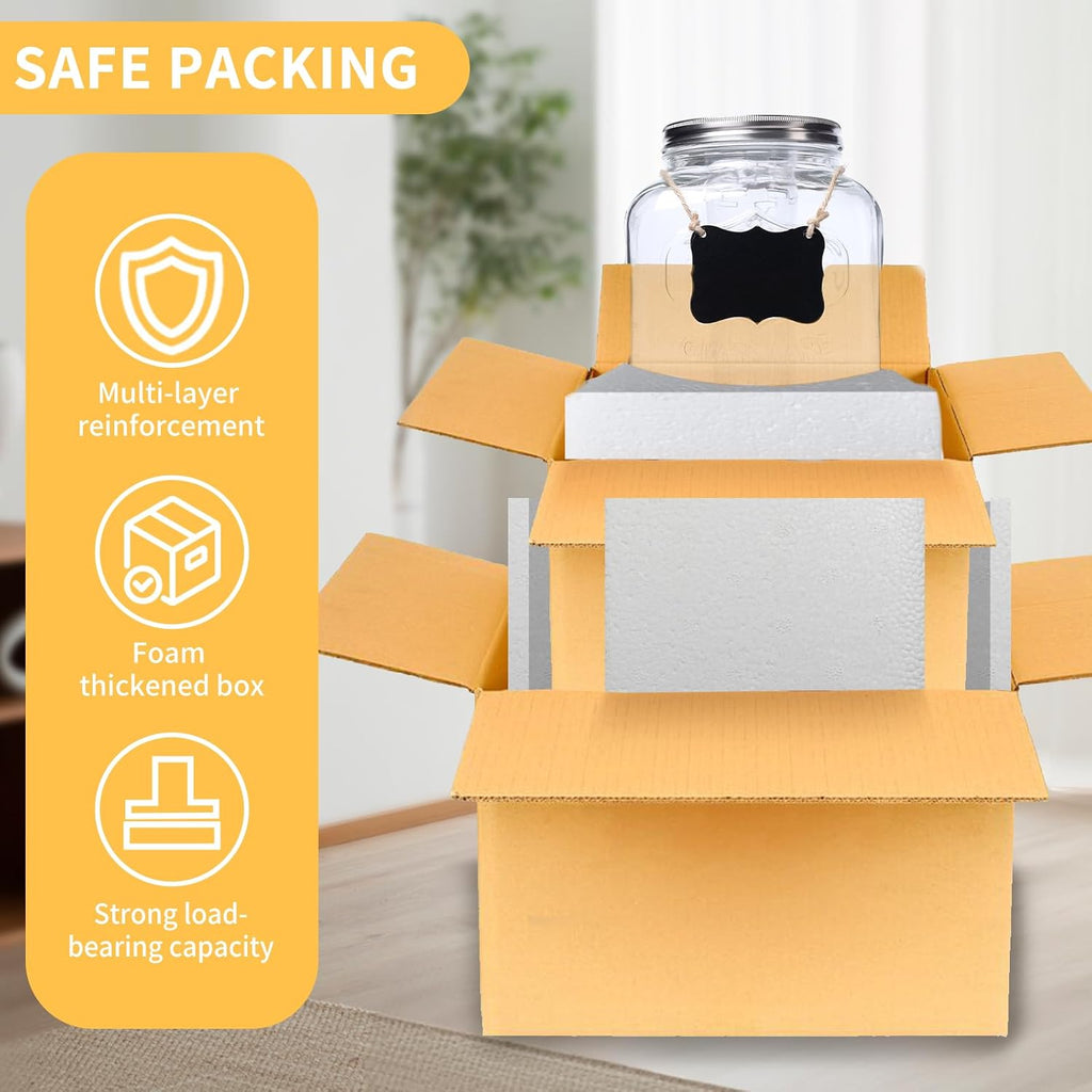 2 Gallon Jars, Ice Juice Dispenser(1 Pack Jar)