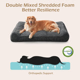 XL Orthopedic Dog Bed for Large Dogs Up to 80lbs