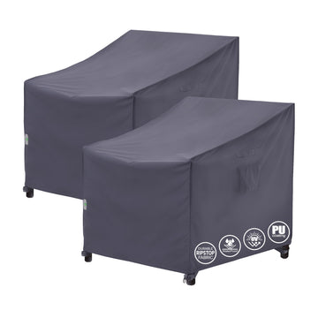 Grey, 28" W x 30" D x 36" H, 2-Pack