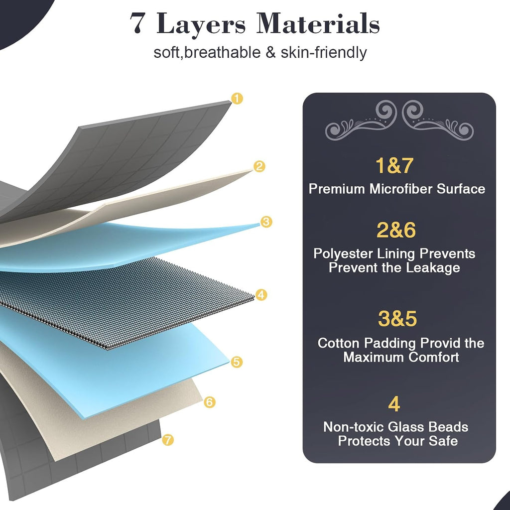 Weighted Blanket for Adults, Grey Cooling Heavy Blanket for Sleeping Perfect for 190-210 lbs, Queen Size Breathable
