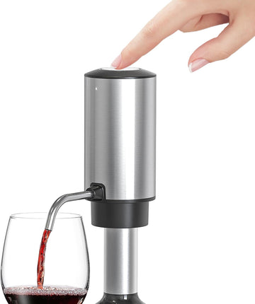 Wine Aerator Electric Wine Decanter Automatic Wine Aerator, Wine Dispenser withUSB TYPE-C Rechargeable for Wine