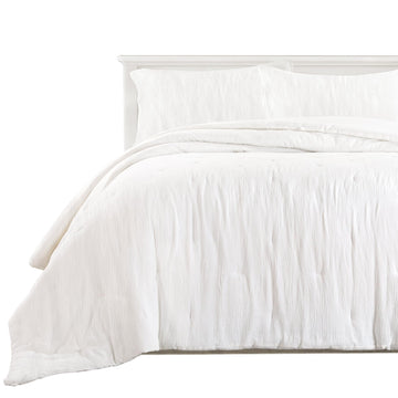 100% Cotton Muslin Comforter Oversized King 120x98, Lightweight and Breathable Down Alternative Comforter, Soft Gauze