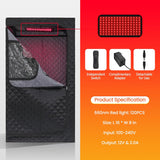 Smartamk Upgrade Portable Hot Air Sauna, 1 or 2 Person Home Sauna, 1500W & 149°F Dry Sauna Box