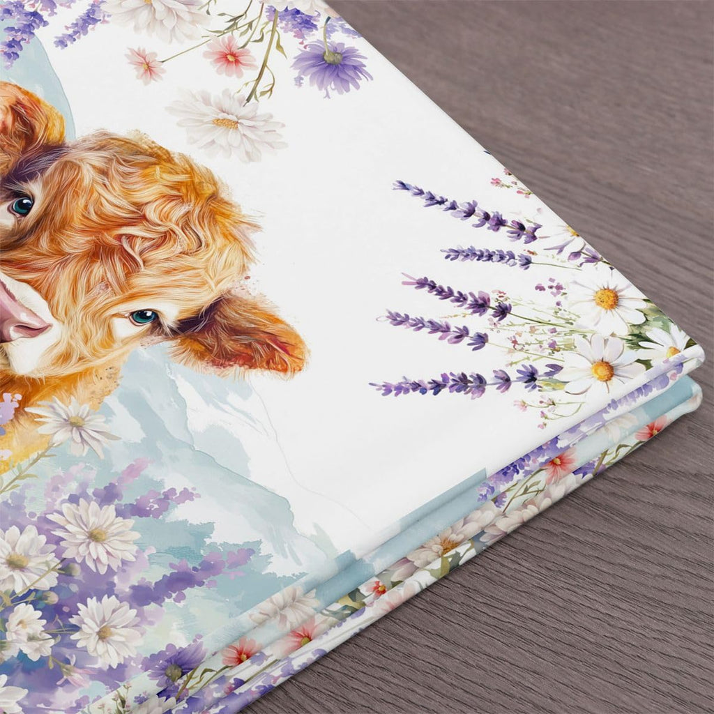 Highland Cow Fabric By The Yard Soft Cute Cows Indoor