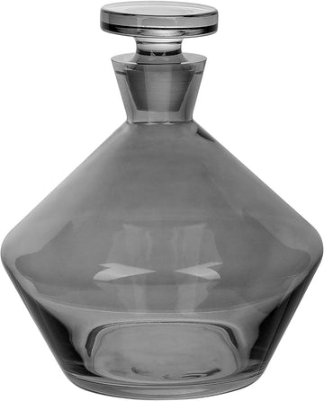 Whiskey Decanter with Stopper - Grey, 49 Oz