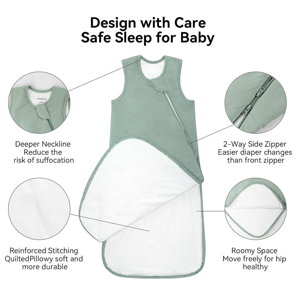 Rayon Made from Bamboo Sleep Sack 1.0 Tog Baby