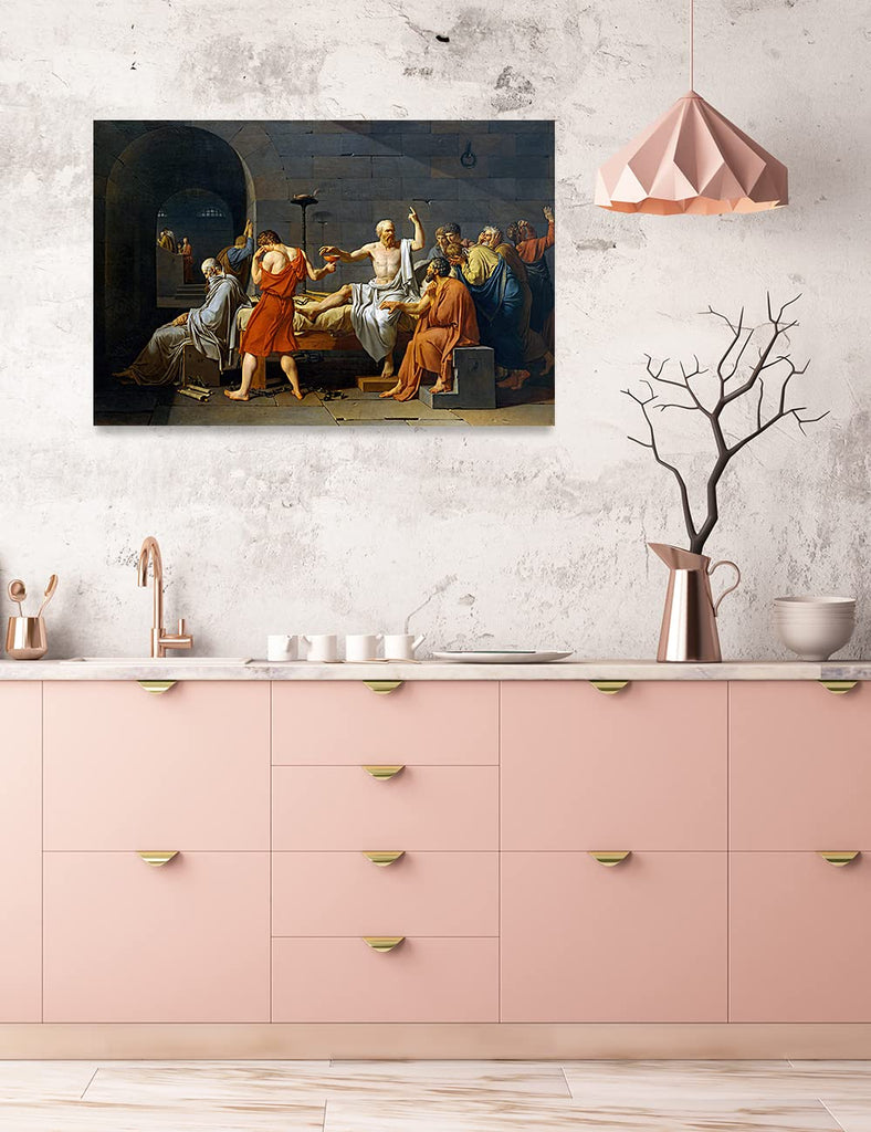 Framed Wall Art, The Birth of Venus by Botticelli, Image Size 24x16 in