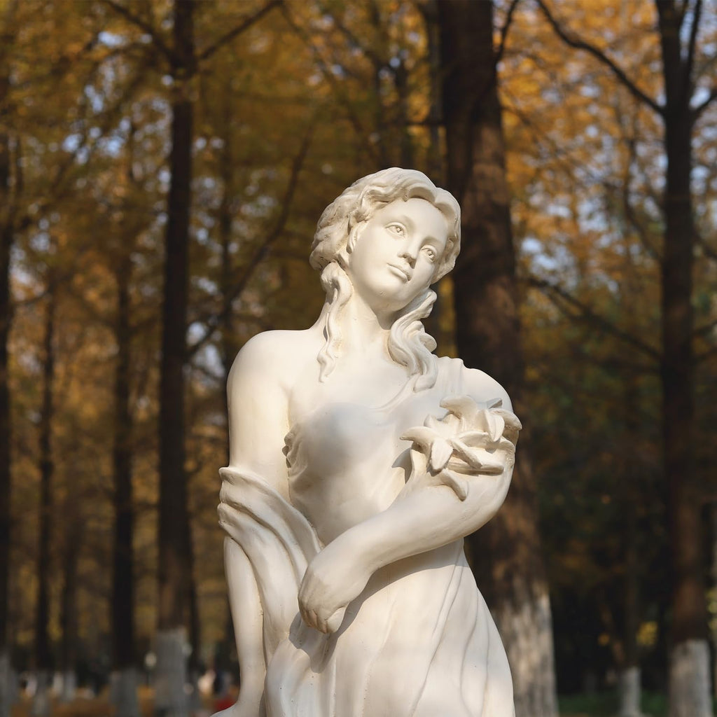 51" H Large Garden Nymph Statue Sculpture Outdoor Decor