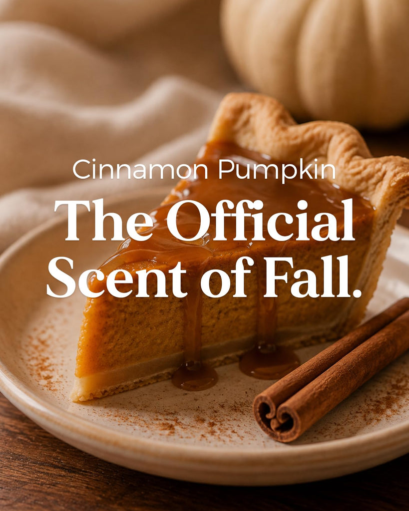 Scented Candles Cinnamon Pumpkin Non Toxic Fall Aromatherapy