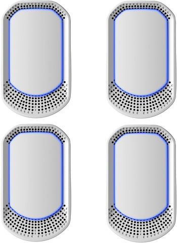 Air Purifier for Home 4-Pack Plug-in Negative Air Ionizer Eliminates Strong Pet Odors from Litter Bo