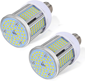 2 Pack 200W Equivalent Led Corn Light Bulb, 3600 Lumen 6000K Daylight 30W LED Corn Lamp, E26/E27 Medium Base