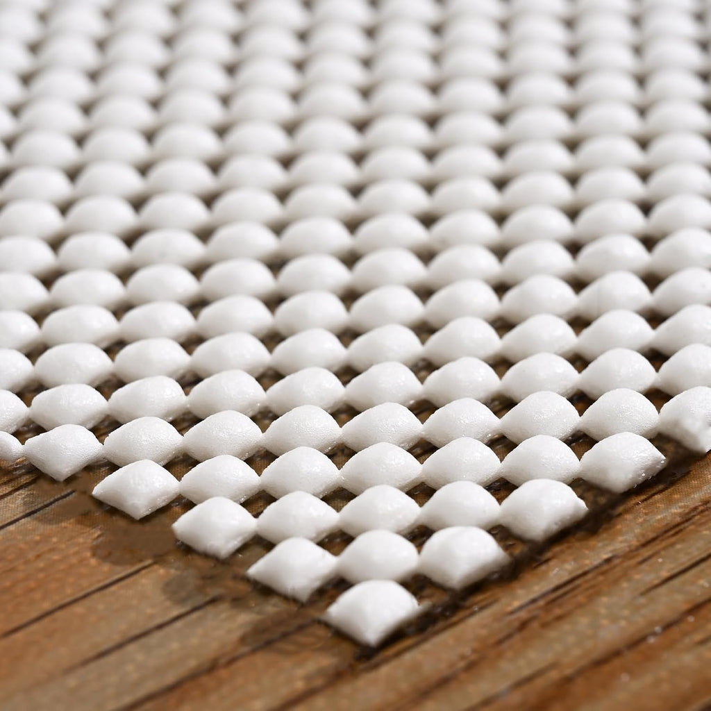 Non Slip Rug Pad Gripper 8X10 FT for Hardwood Floors, Eco-Friendly Anti Skid Mat Under Area Rugs, Keeps Rugs Safe - Set of 80