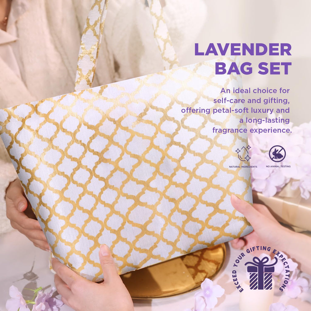 Lavender 15pc Spa Sets Gift Baskets for Women