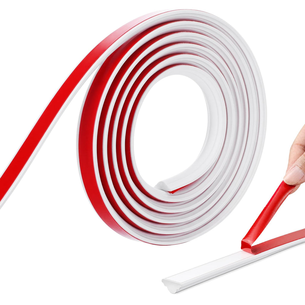 2 Pcs 10FT Flexible Peel and Stick , White