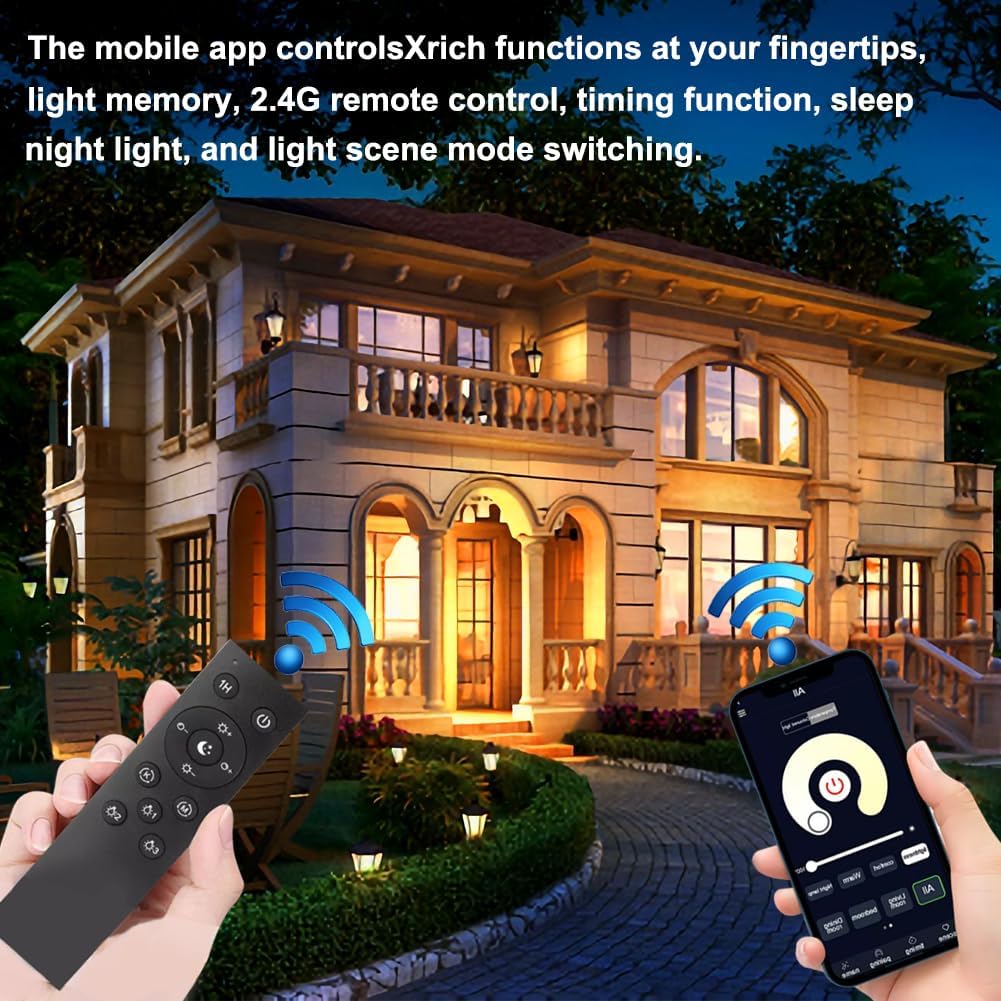 LED Bulb with a 2.4GHz Remote Control, A19 12W Color Changing Smart Light Bulb for Lamp, Bedroom, Mood Soothing,12W