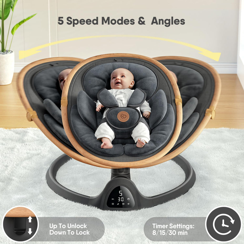 Swings for Infants, Infant Swing with 3 Seat Positions
