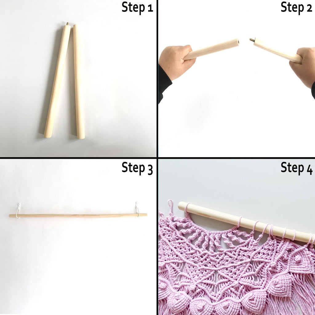 Large Macrame Wall Hanging Boho Beaded Curtain for Window Macrame Bedroom Headboard Living Room Wall Art Tassel