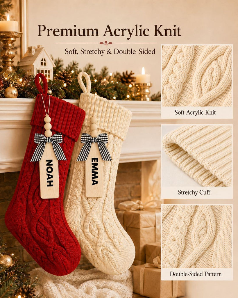 Inch with Name Tags - Set of 4