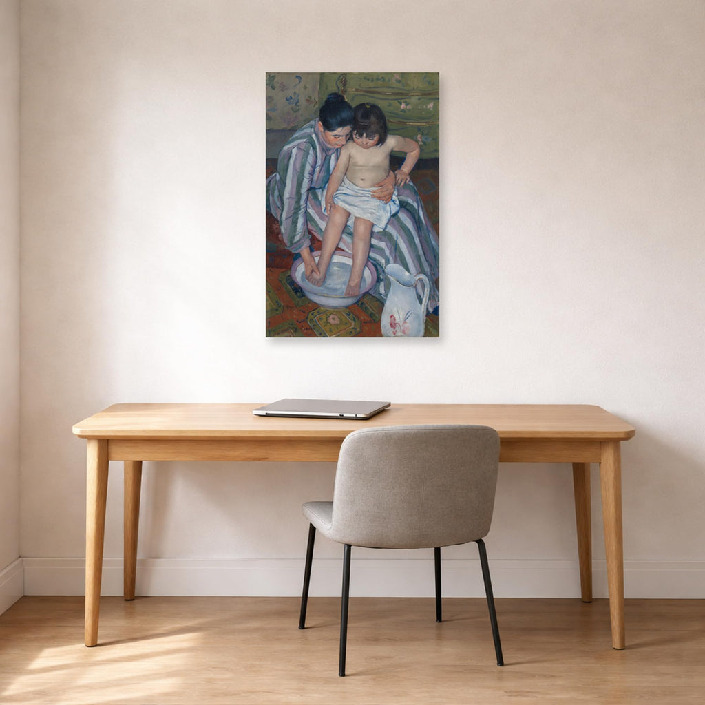 Mary Cassatt The Childs Bath, Poster Print - 24x36
