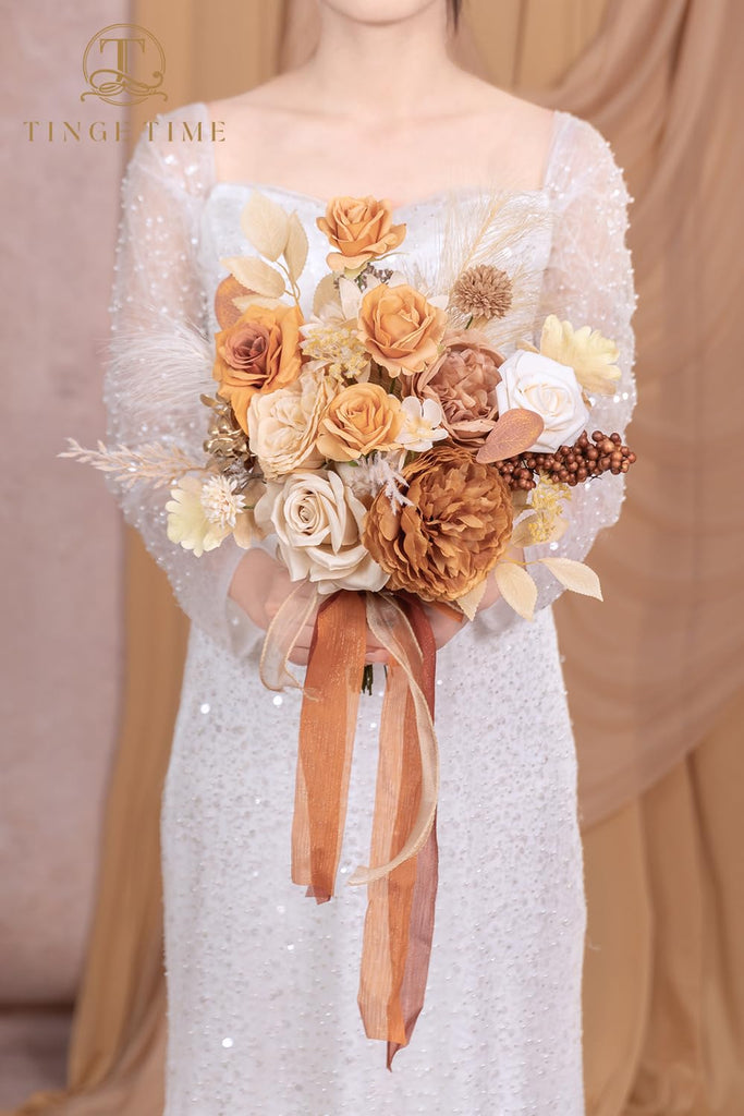 Boho Artificial Flowers Box Combo Nude Wedding | Casa Home Living